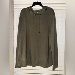 Dark Green Athletic Hoodie